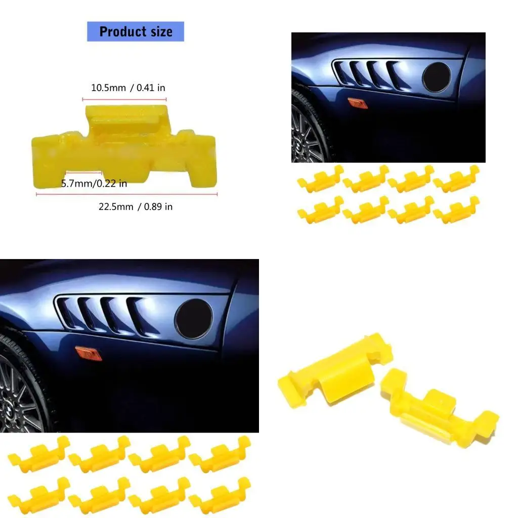 

20pcs Quick Release Automotive Vent Fastener Clip Shockproof Designs Vehicle Vent Retainer Clip Tool for Car 5/7Series