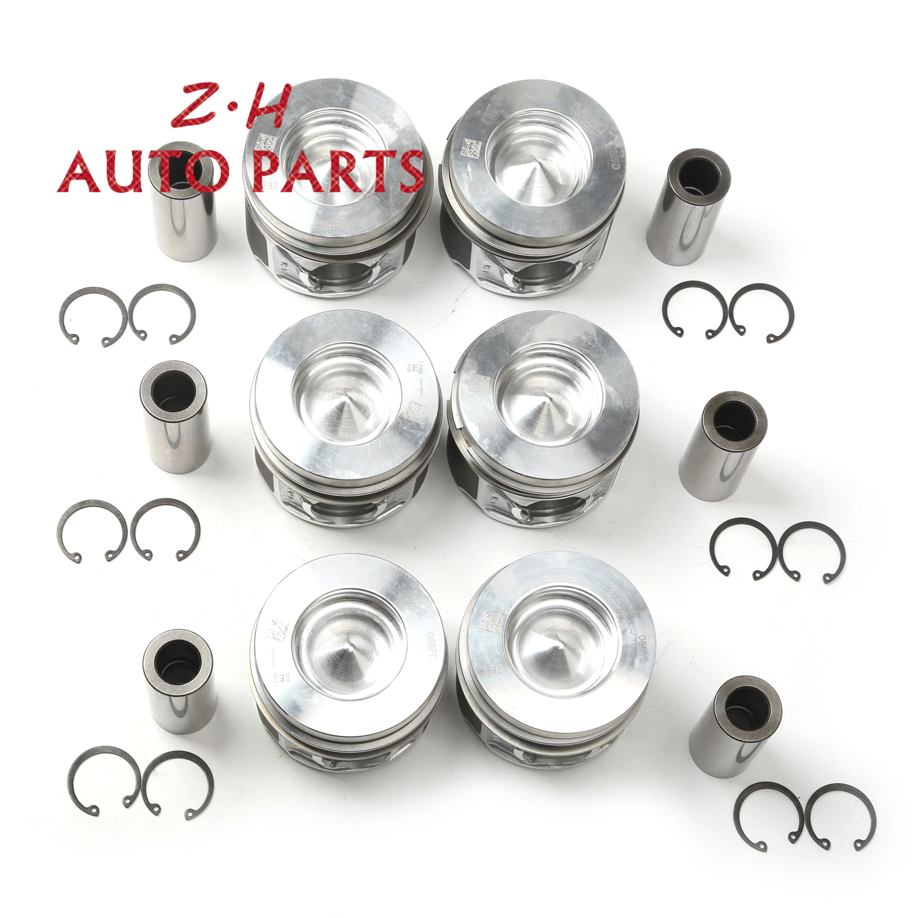 Car Piston Assembly Kit For VW Toureg Audi A4 B8 A5 Convertible A6 A7 Sportback Q5 Q7 4LB 3.0 TDI quattro 059107065BS 059198151T