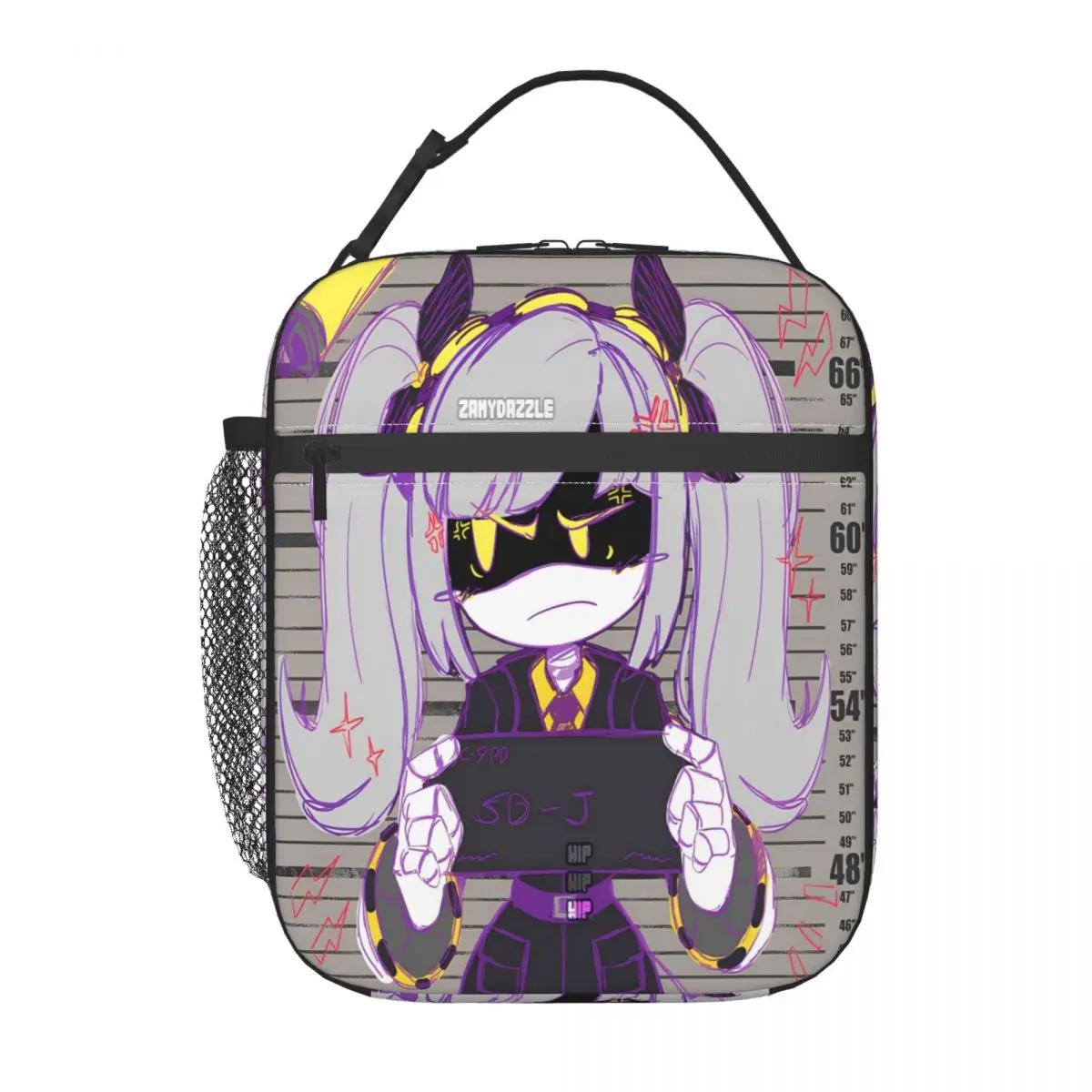Anime Murder Drones Gothic Lunch Bag Travel Lunch Box For Funny Print Thermal Lunch Bags Waterproof Cooler Bag