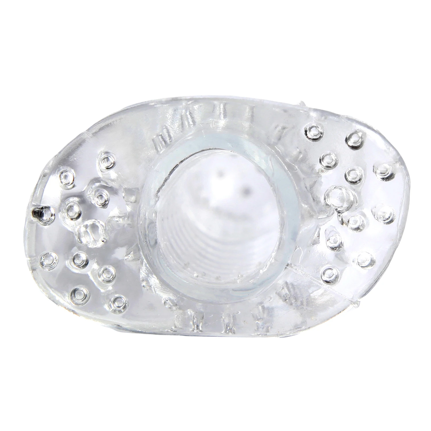 2PCS Dots Full Cover Lasting Penis Sleeve CLIT Vibrator Ring Erection Sex Toys for Man Delay Enhancement Thorn Reusable Condoms view 5