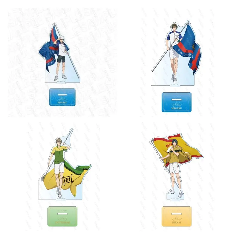 Cartoon New prince of tennis Anime Figures Ryoma Echizen Tezuka Kunimitsu Shiraishi Kuranosuke Acrylic Stands Model Decor Prop