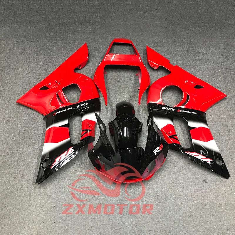 Fairing Kit for Yamaha YZF R6 1998-2002 Injection Motorcycle Durable ABS Plastic Fairings Bodywork