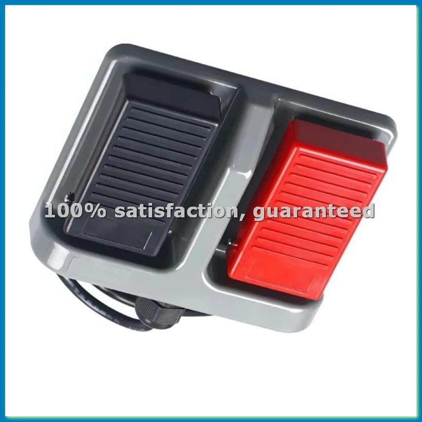 Momentary Plastic Foot Switch Double Pedal Duplex Two-Way Tumbler 3A/220VAC-A56M