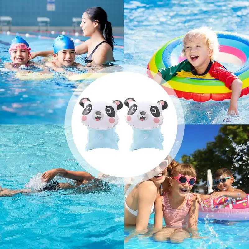 Kinder Arm Floaties Pool Arm Floaties 2 stücke Sicherheit Armbinden Kind Aufblasbare Pool Float Float Schwimmen Ring Für Schwimmbad