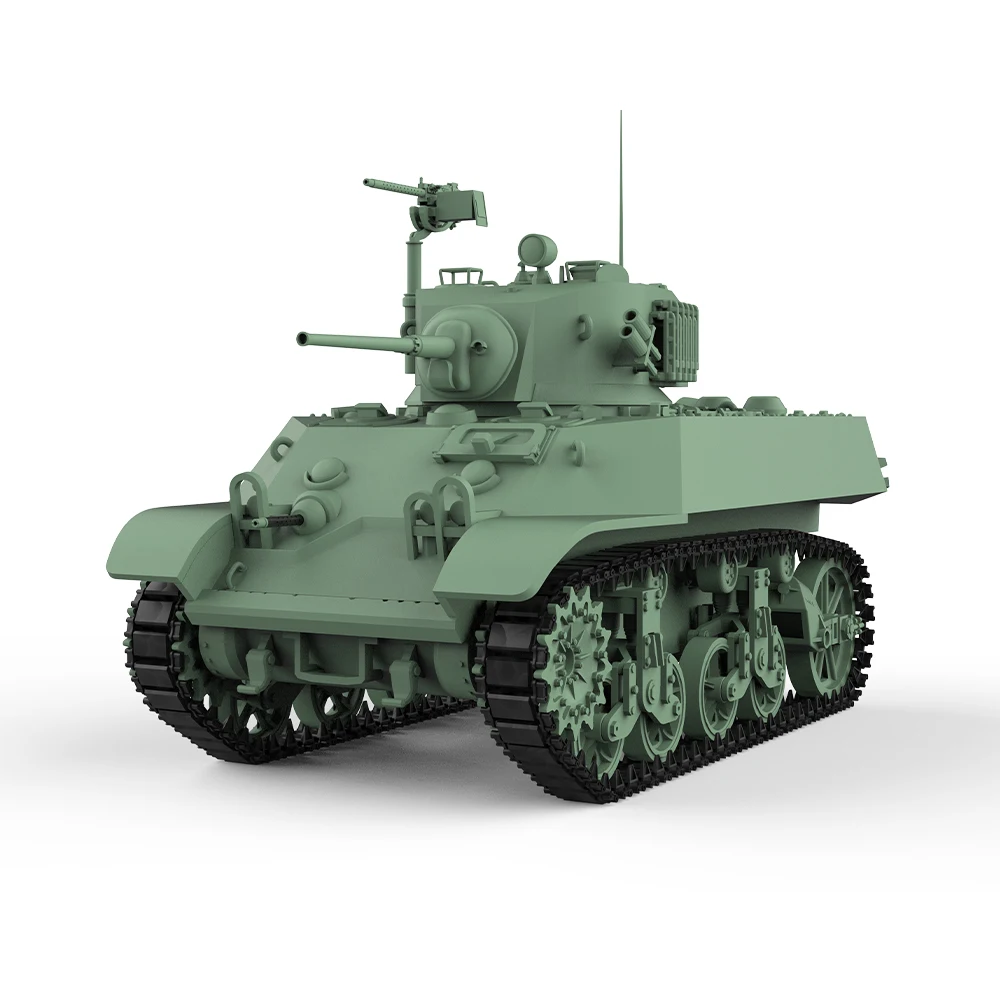 

SSMODEL SS506 1/16 1/24 Комплект военной модели США M3A3 Stuart Light Tank