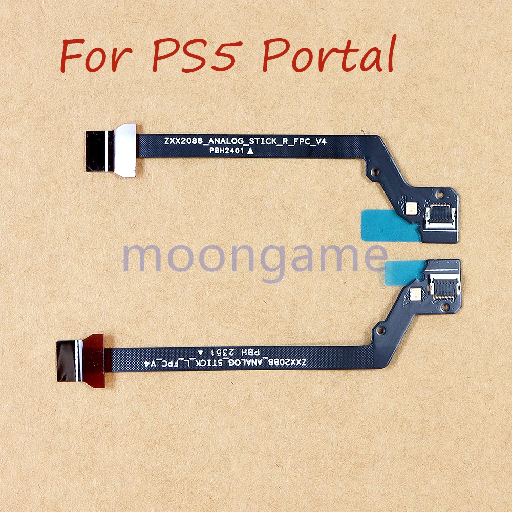 1pc/set LR Joystick Extension Flex Cable For PS5 Portal Handheld Game Console Joystick Extension Cable With LED