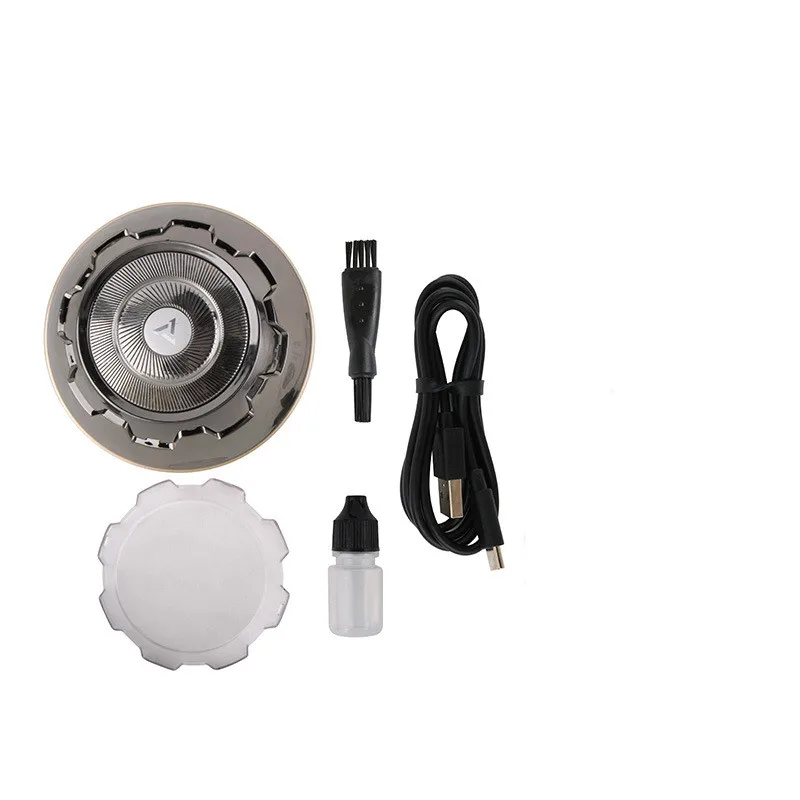 Rasoio elettrico da uomo self-service calvo macchina rasoio ricaricabile USB a doppio uso