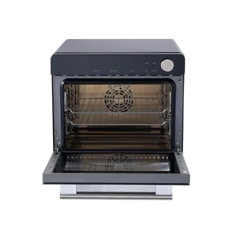 Commercial Stainless Steel Convection Oven, 35L Large Capacity, Digital Control, 24 Slices Countertop Toaster Oven for Baking