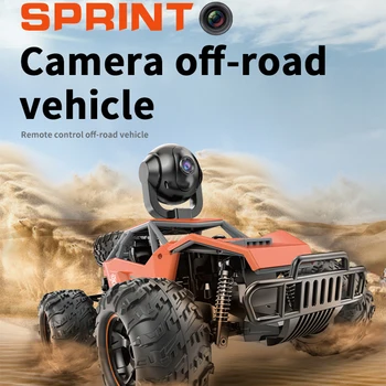 Rc Car Toys for Boys 1:14 Remote Control Off-Road Cars Dual Mode Cross Country Drift Vehicle Kids Adults Gift with HD Camera