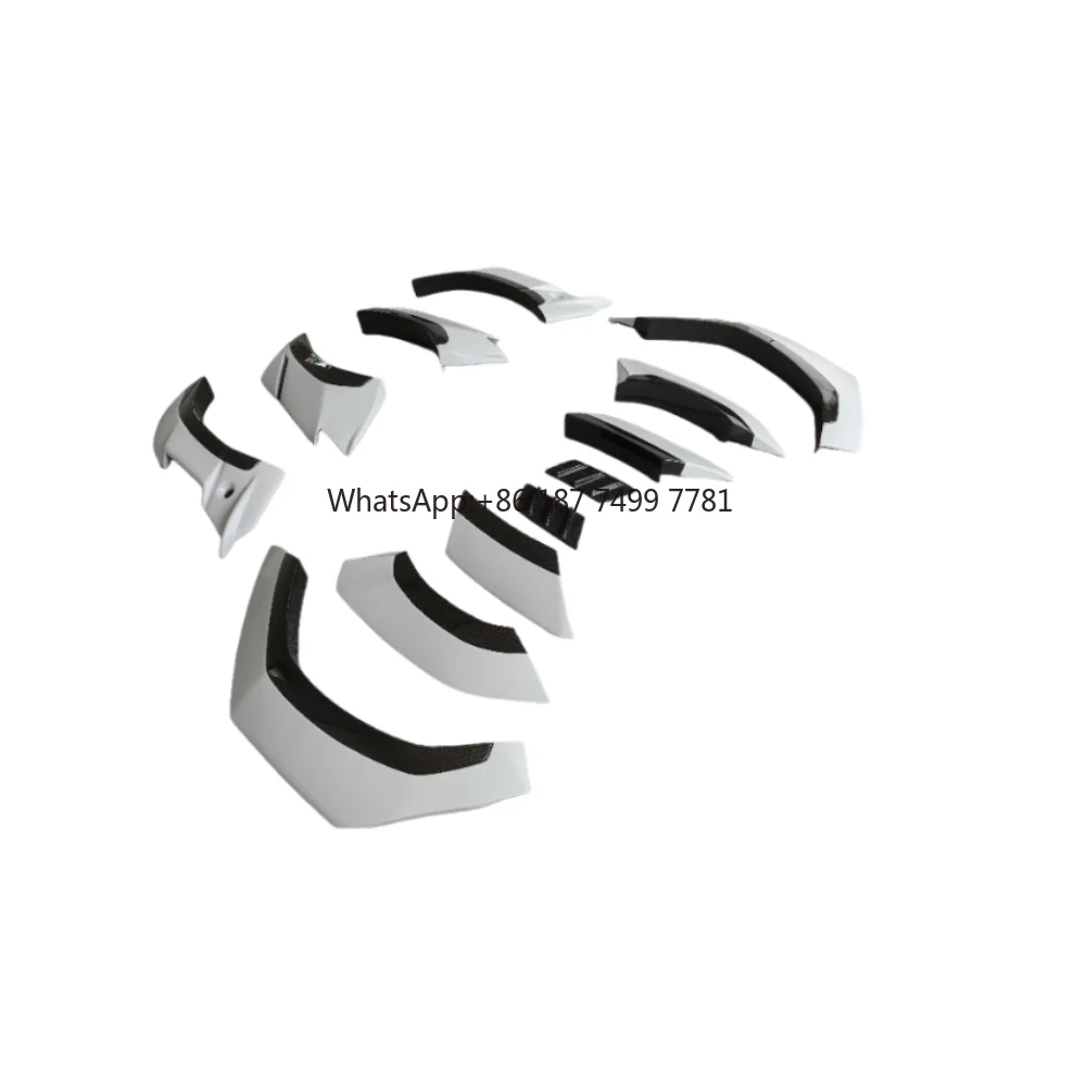 تعديل قوس عجلة السيارة 1016 نمط شبه جاف من ألياف الكربون قوس عجلة عريض مناسب لعام 2022-2023. أوروس إس