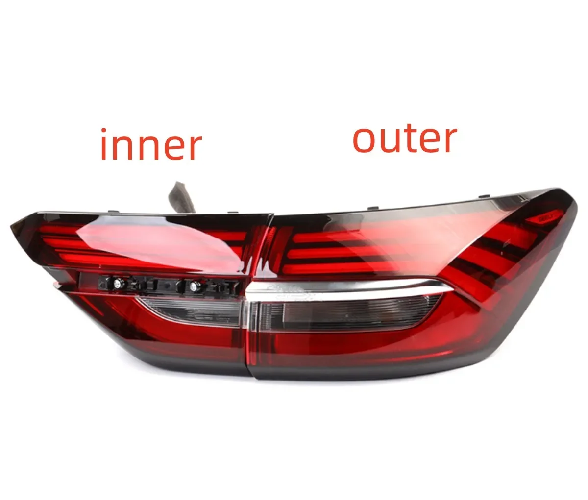 Car Led Tail Light Taillight Rear Lamp for Geely Coolray proton X50 Brake Driving Lamp Turn Signal accesorios para auto