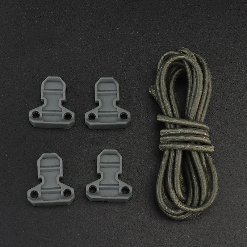 Tactical Magazine Pouch Sling Strap Pull Tab Elastic Slings Hunting Shooting Hiking Camping for Mag Bag Holder Rope Accessories