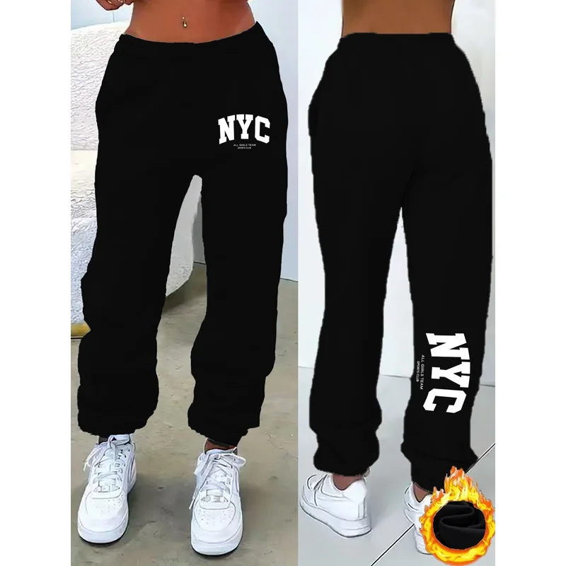 Valentine'S Day, Y2K, Trendy Fashion, Double-Sided Print, Women'S Fleece Sweatpants, Casual Athletic, Casual Comfortable, Women'