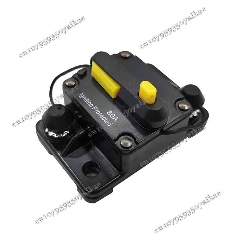 30-300A multiplexed circuit breaker DC12-24V automatic switch safety seat, car self-recovery insurance