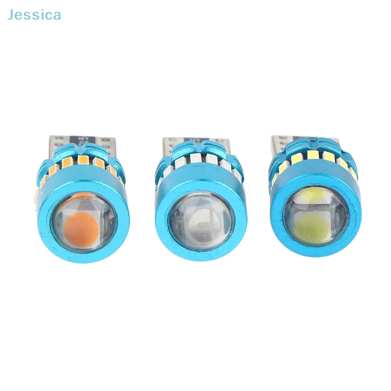 ♥ لمبة إضاءة السيارة T10 LED - مصباح داخلي عالي السطوع للقبة/الخريطة/الباب لتزيين السيارات واستبدالها