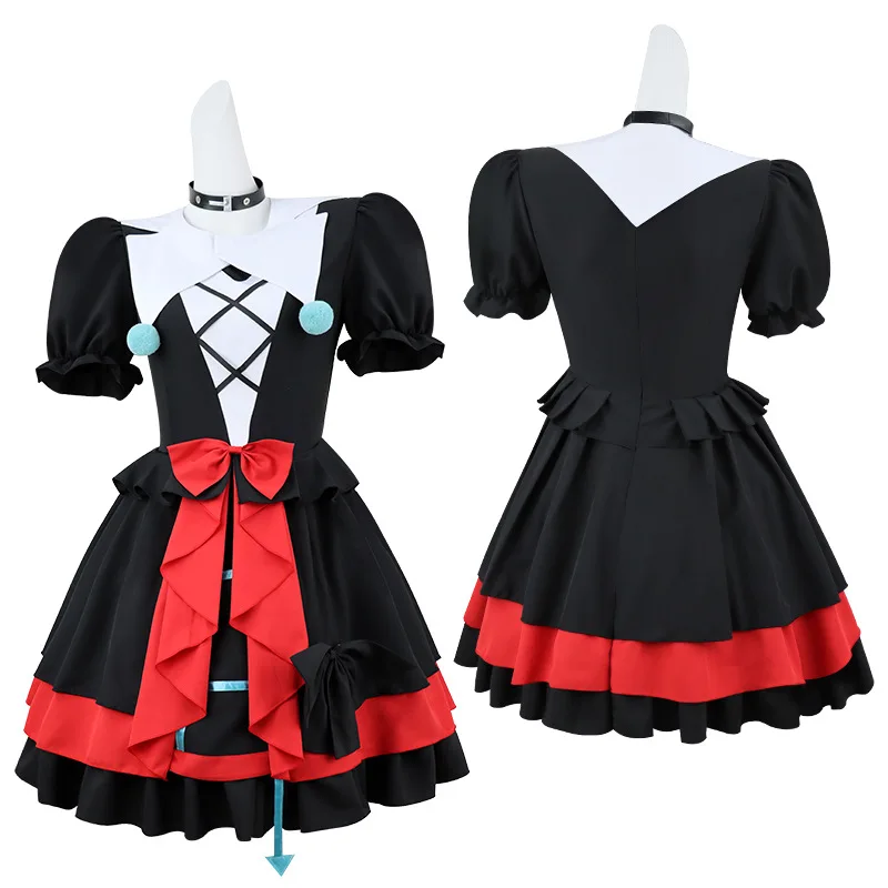 

Аниме Стелла Косплей Детский Костюм Побег из Страховой Ночи Клоун Хэллоуин Вечеринка Немой Девушка Косплей Хэллоуин Костюм Comic-Con