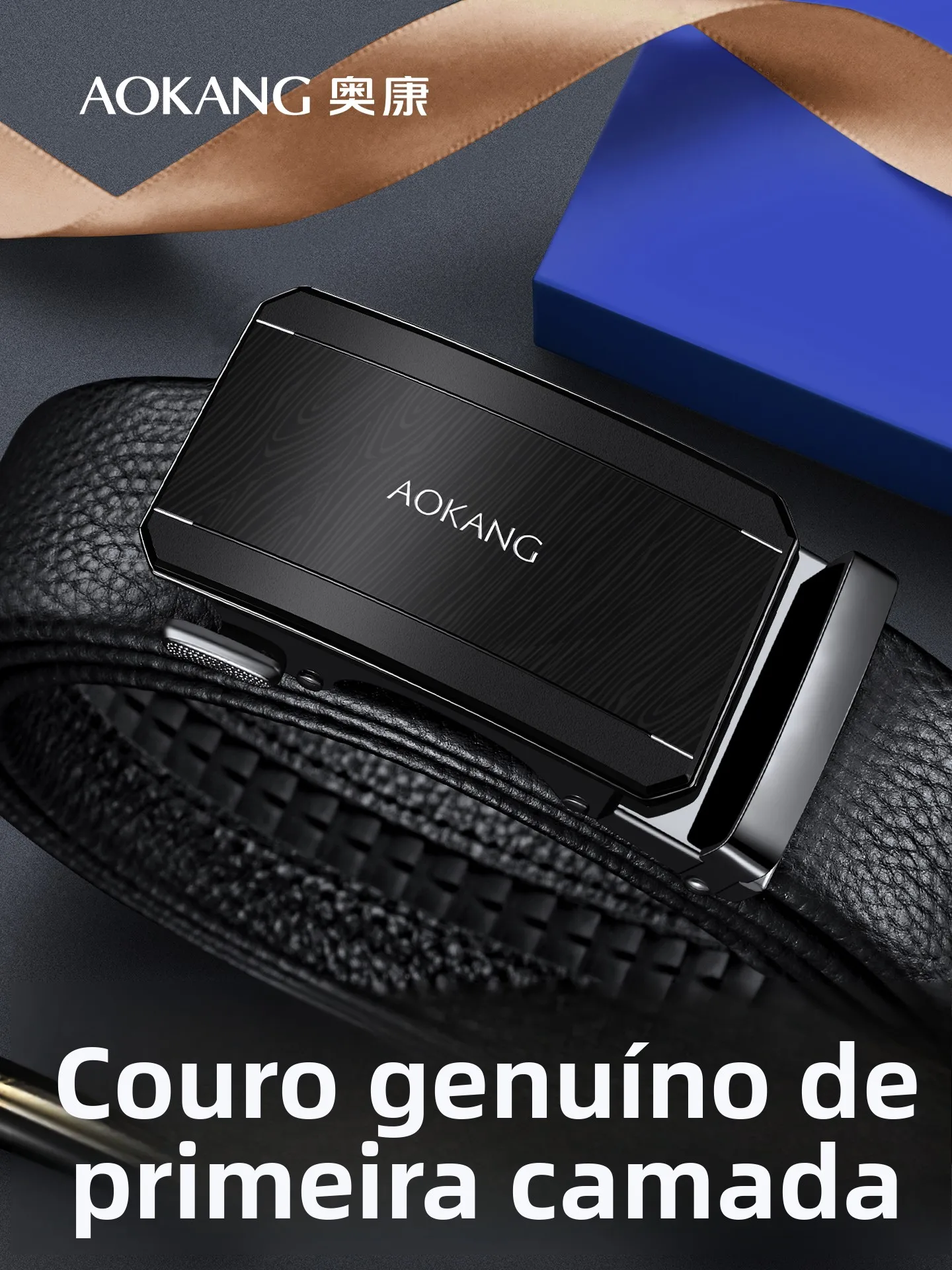 aokang-men's-leather-belt-automatic-buckle-casual-style-genuine-cowhide-business-waist-belt-fashionable-new-model-2026