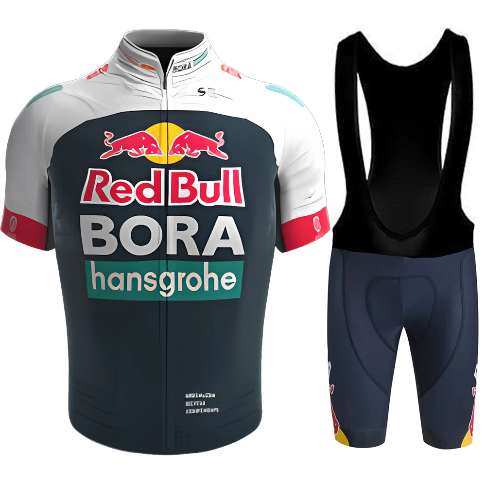 

Red Bull Maillot Cyclisme Cycling Set Clothing Men 2025 Men's Outfit Cycle Jersey Jerseys Mens Clothes Jacket Bib Shorts Man Mtb