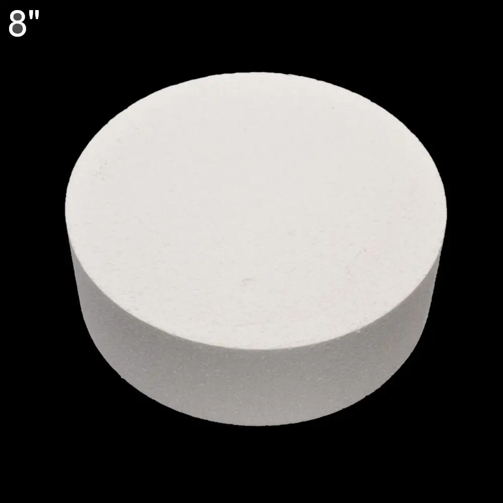 4/6/8 inch Round Cake Foam Mould Party DIY Practice Model Polystyrene Styrofoam Kitchen Accessories Flower Decor Cake Decoration