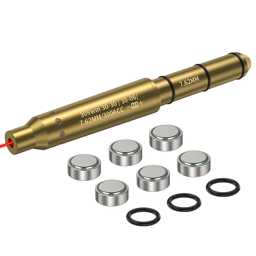 

CAL.3030 7,62X39 308WIN 300ACC Калибровочный красный инструмент для калибровки с длинным хвостом повышения точности - используется для калибровки аксессуаров