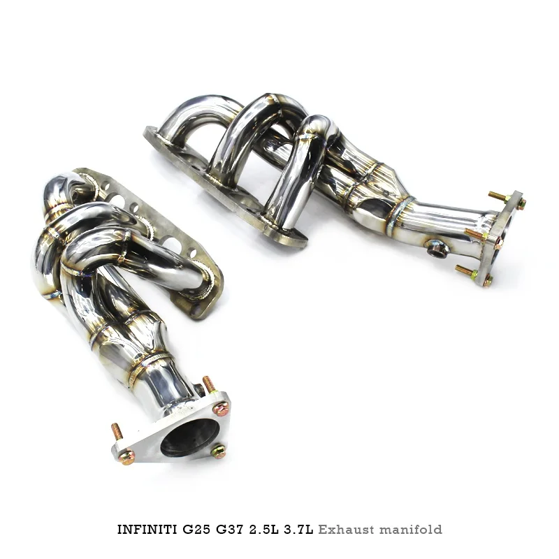 The first section of plantain Exhaust manifold For INFINITI G25 G37 2.5L 3.7L 2010  Exhaust Pipes Car Exhaust System Downpipe