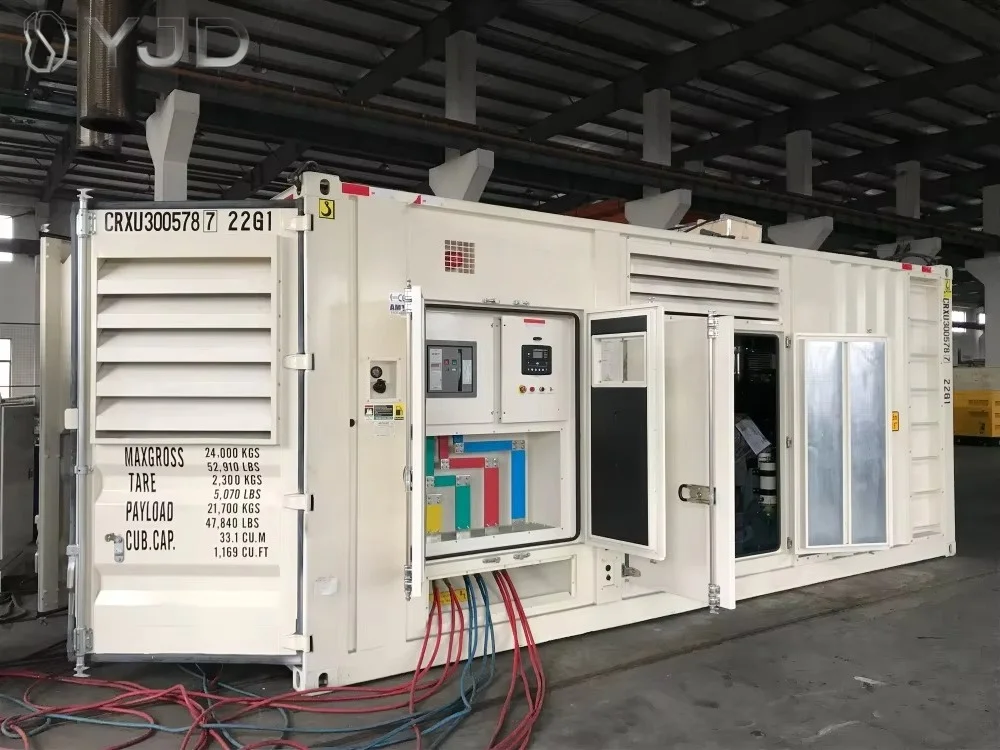 perki-ns 1650kva diesel Generator Set with Water Cooling Auto Start 380V 50/60Hz Soundproof Canopy