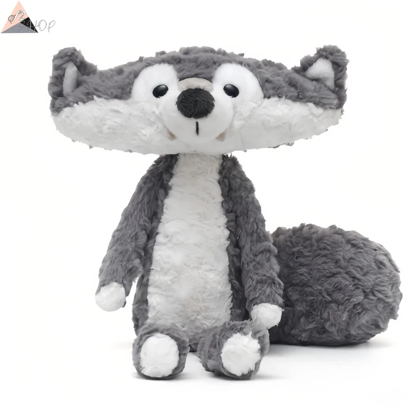 

Cute Iris wolf Tovi the Wolf Plush Toy Cute Soft Stuffed Animal for Emotional Comfort Soothing Companion & Unique Gift