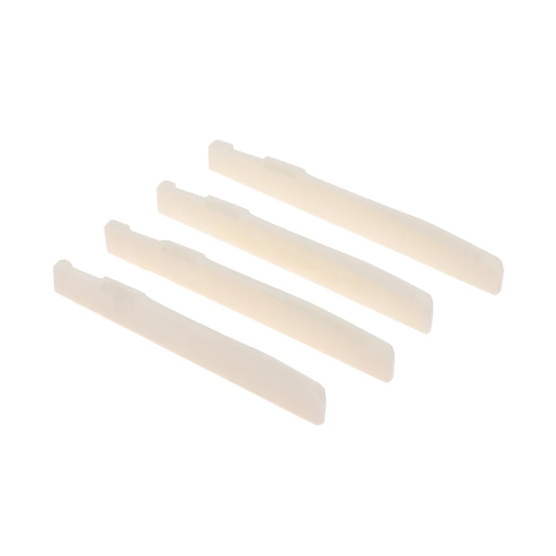 Real Bone Bridge Saddle For Folk Acoustic Guitar 72MM/74MM/76MM/80MM * 12MM