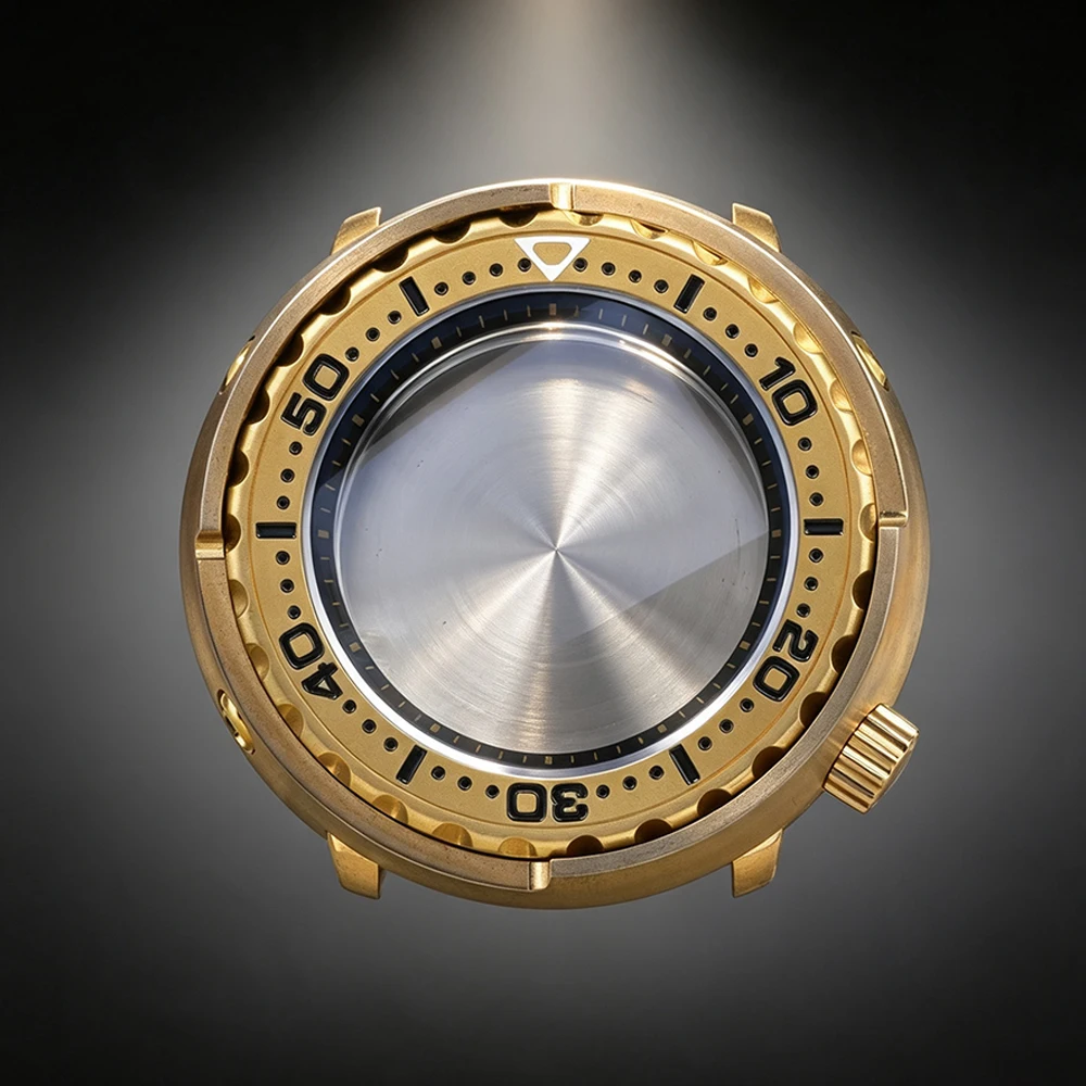 Copper can watch shell 4.2 position crown 28.5-29 discs suitable for precision movements NH35/36/4R/6R