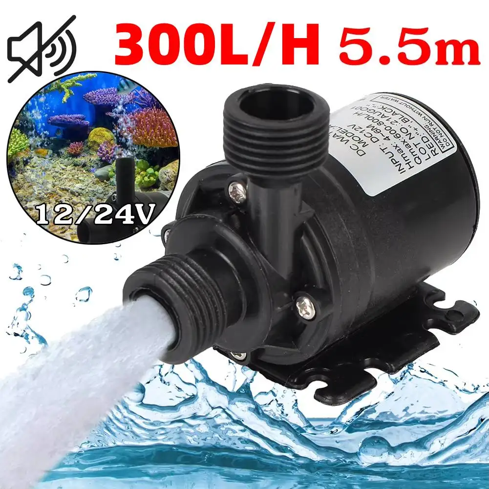 Портативный садовый насос для системы охлаждения, 5,5 л/ч, 12 в пост. Тока