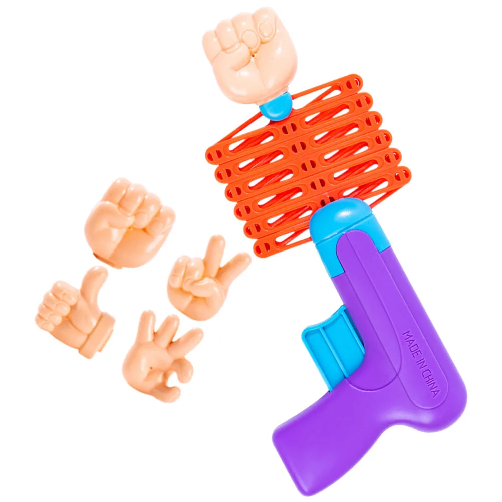 Toys outside Kids Retractable Fist Toddler Fists Plaything Prank Spring Telescopic Cartoon 34X95X3CM Office Prop Props