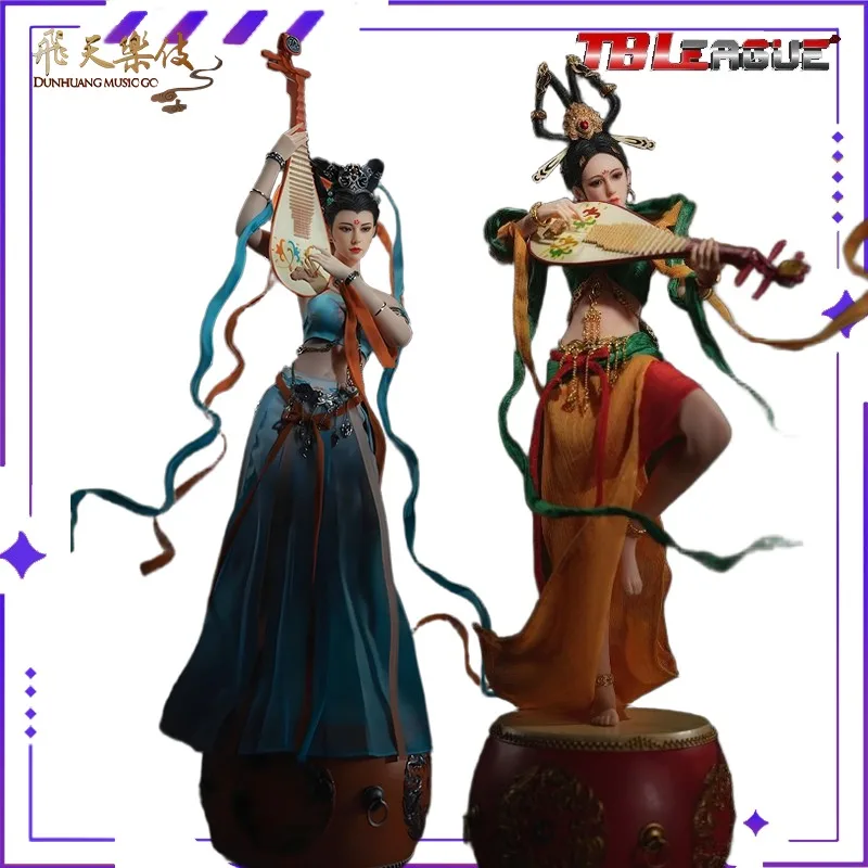 

TBLEAGUE Original Flying Apsaras Music Troupe Dunhuang Flying Apsaras 1/6 Mobile Doll Female Soldier Handmade Model Play Gift
