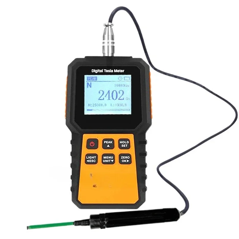 Digital Gaussian Meter YHT821 Magnetic Field Tester Magnetic Strength Tester Handheld Tesla Meter