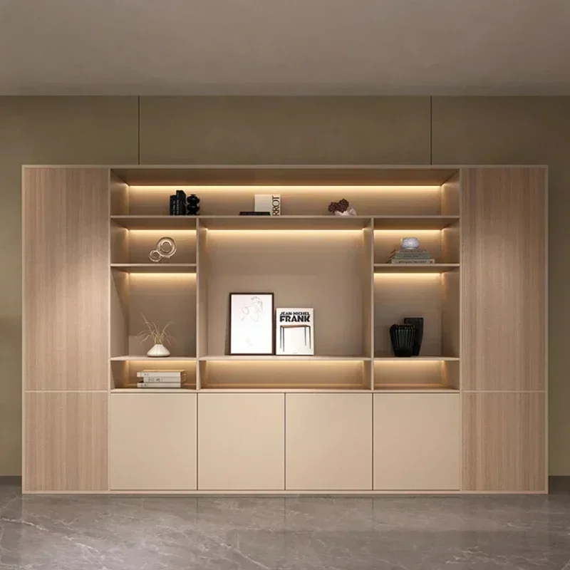 #Executive Desk Luxury Filing Cabinet Modern President Supervisor Light Luxury Senior Manager Office Desks And Chair Combination