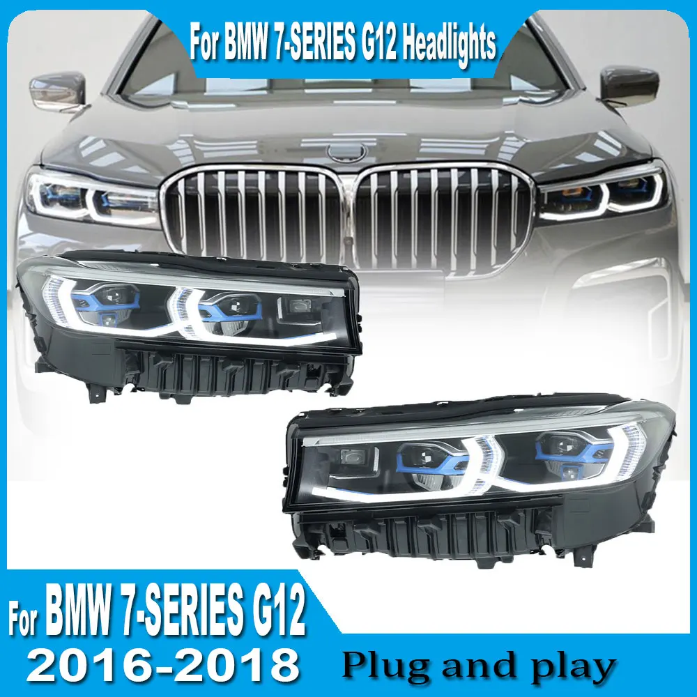 LED Headlight For BMW G11 G12 7 Series 2016-2019 Head Lamp Car Styling DRL Signal Projector Lens Auto Accessories Front Lights