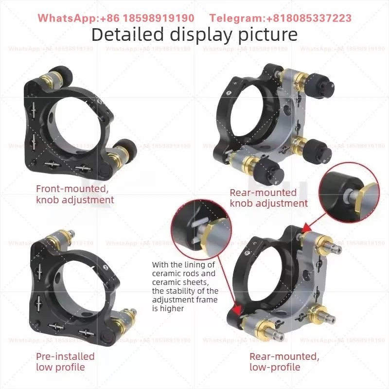 HPB Series Two- And Three-Axis Optical Element/Reflector Adjustment Frame for Research Laboratories