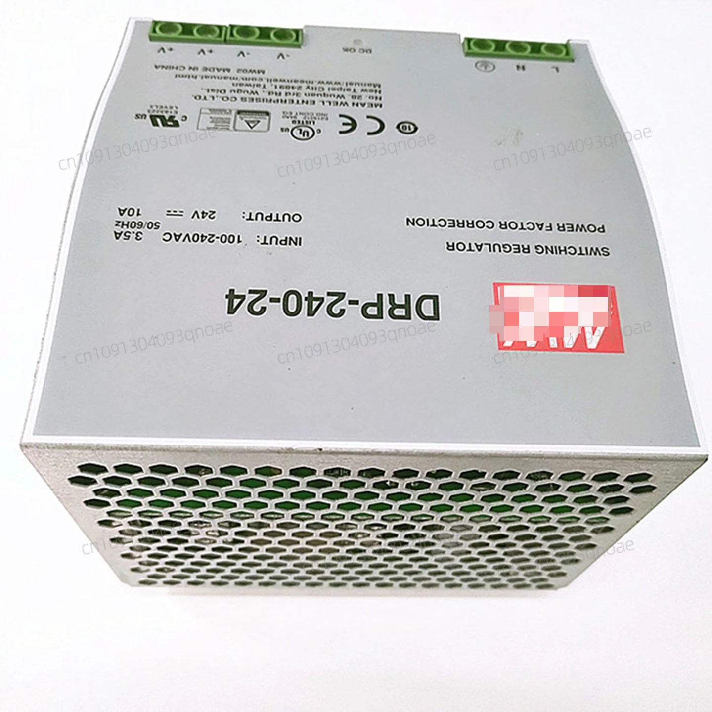 العلامة التجارية الجديدة الأصلية تايوان Mingwei تحويل التيار الكهربائي DRP-240-24