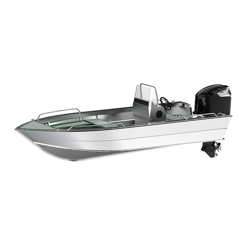Durable Aluminum Alloy Fishing Boat Offering Large Fishing Space Recreational Design