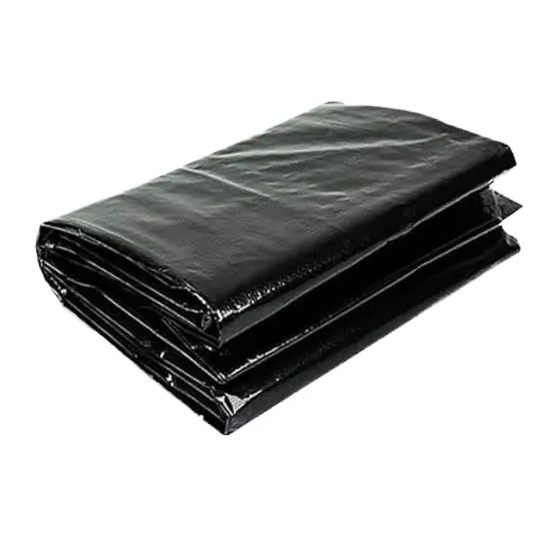 HDPE Geomembrane Liner Custom Roll Width Length Thickness for Water Pond Canal Landfill and Mining Applications
