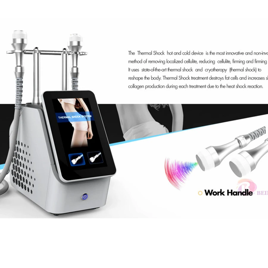 

New Hot Cold Cryoskin 4.0 Cryo slimming T Shock Body Slimming facial Cryo Tshock Cryo skin Machine