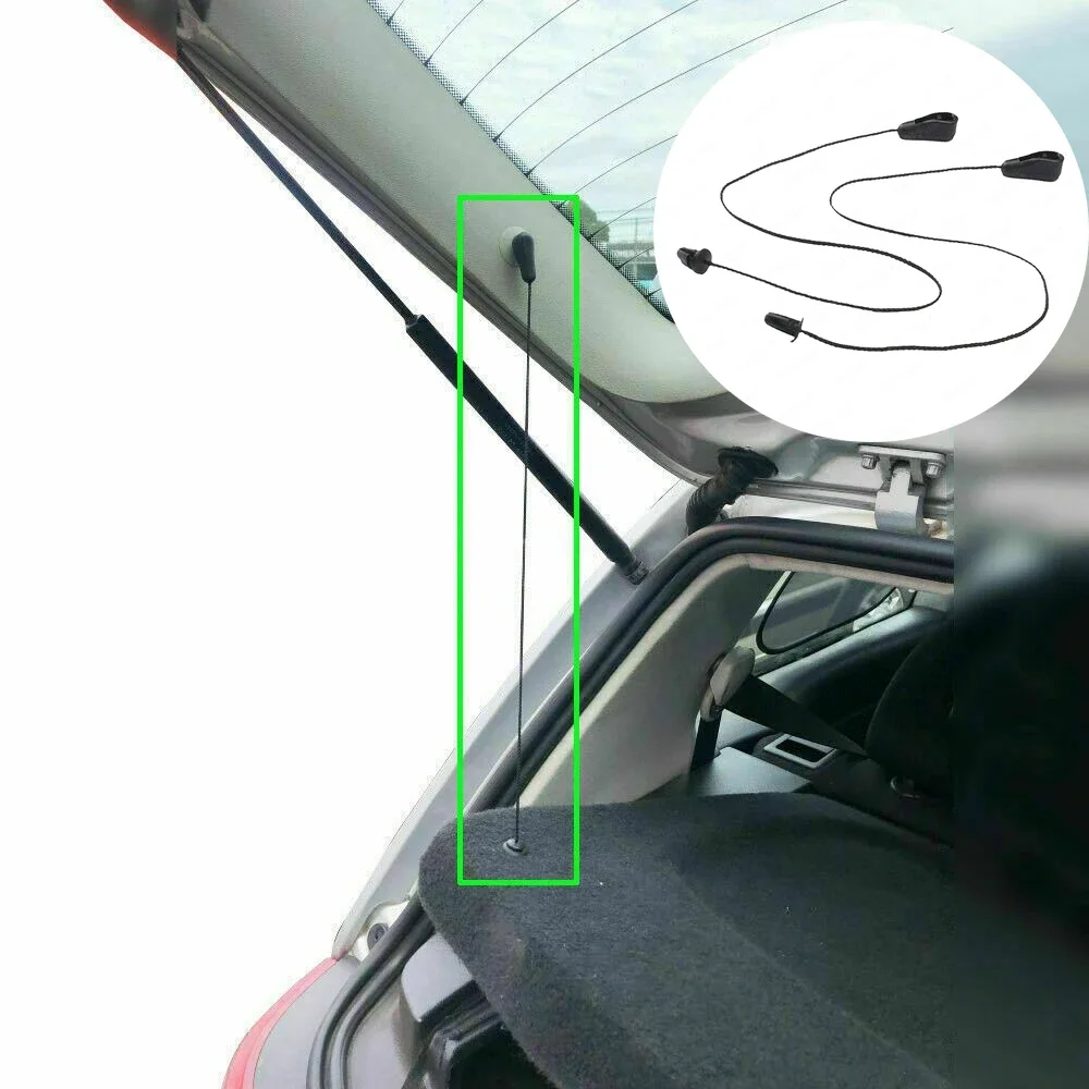 車のトランク用ストラップ,リアロードパネルケーブル,ラゲッジコンパートメントロープ,固定クリップ,2004-2011,4m51a46538ab