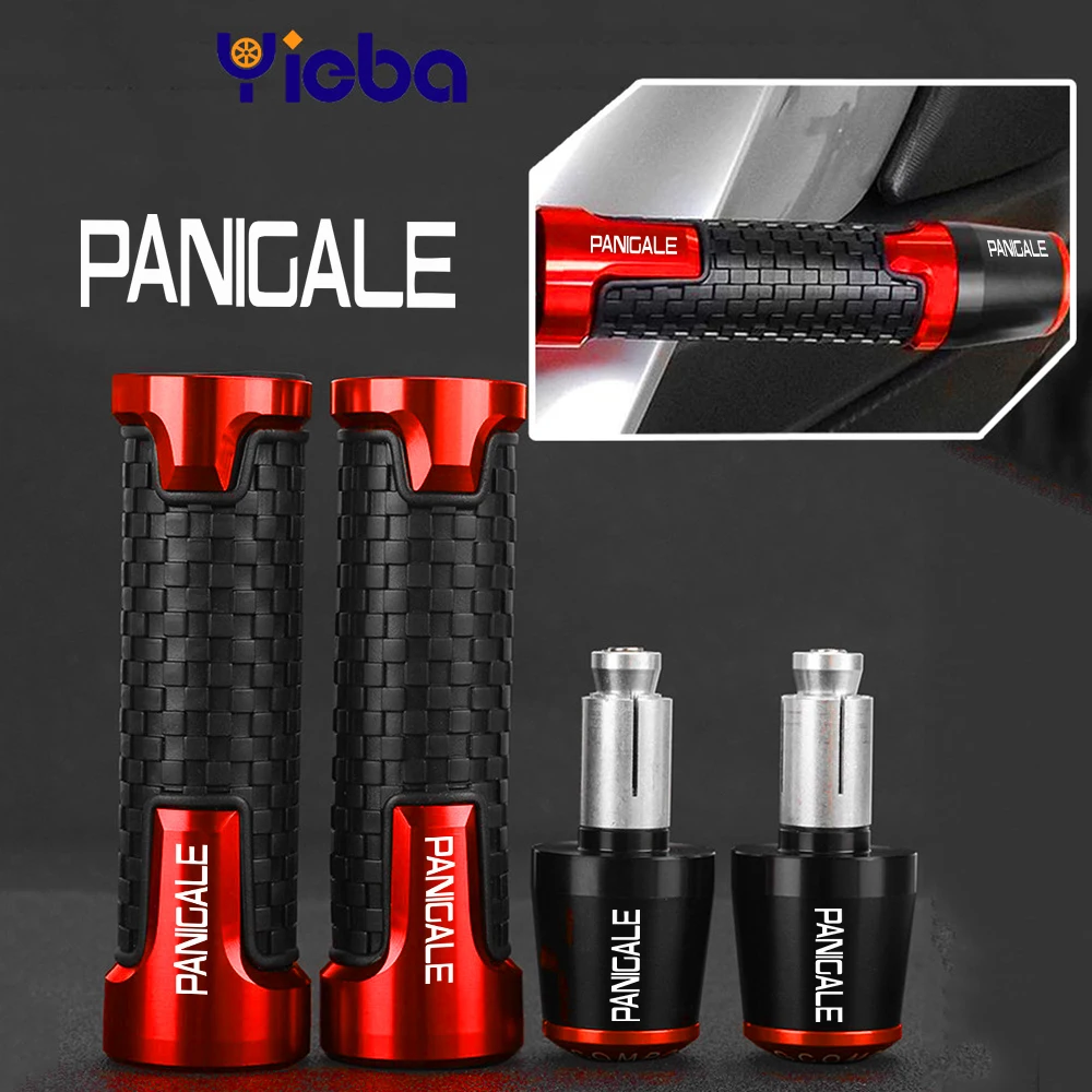 FOR DUCATI Panigale V2 V4 2021 PANIGALE V4S 2022 Panigale V4 SP2 2023 Motorcycle 22MM Handlebar Grips Handle Bar Cap End Plugs