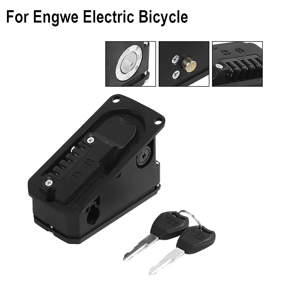

Battery Lock Connection Board Cover for Engwe Ebike DCIN with One XT60U-M Charging Port