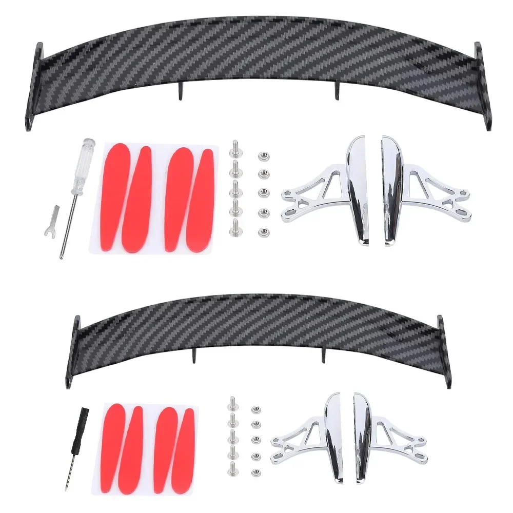 Universal GT-Style Rear Spoiler - ABS Trunk Lip Wing with Adjustable Angle (Fits Toyota/BMW/Benz)