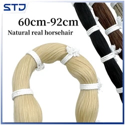 500g horsetail violin viola cello Mongolia natural white bow hair horse tail bass erhu bow hair horse tail,weaving, wig