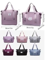 UNIXINU Carry On Travel Duffle Bag Nylon Waterproof Sports Gym Tote Bags for Women Large Capacity Storage Luggage Handbag - Image 4