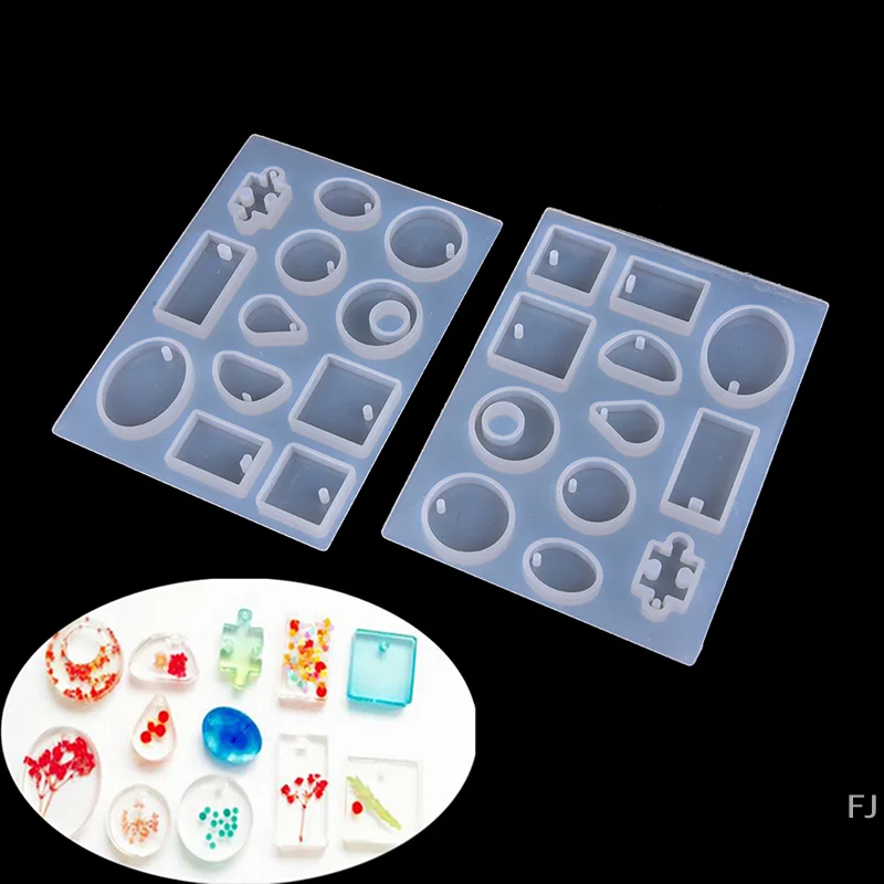 

[YU]DIY Silicone Mold Resin Jewelry Making Mould Epoxy Pendant Craft Mould