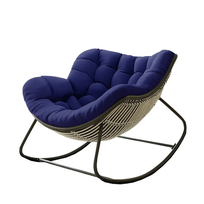 Rocking Chair Cushion for Home Use, Indoor and Outdoor Balcony, Single Person Sofa Cushion, Hanging Basket Cushion（No Chair）