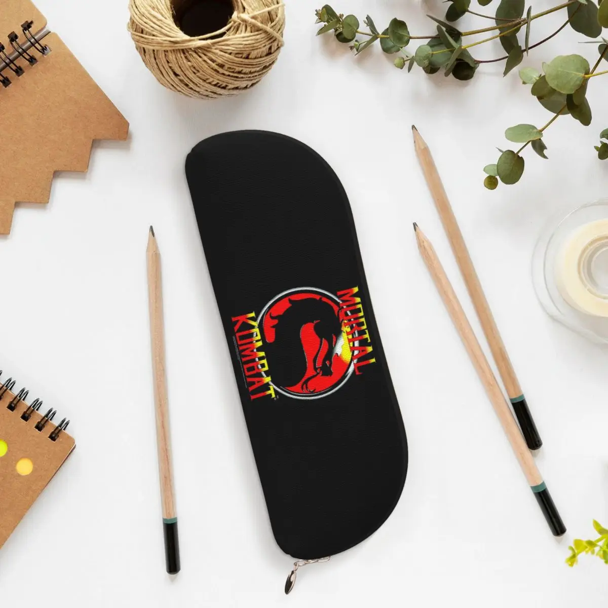 

Mortal Kombat пенал для хранения канцелярских принадлежностей большой емкости пенал для ручек для мальчиков и девочек подарки