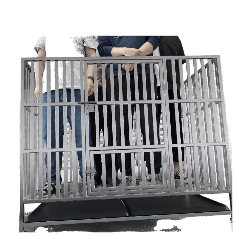 

Dog cage Medium and large dogs, foldable indoor, pet dog cage, durable